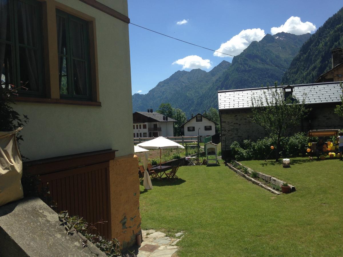 L'Aria Di Casa Bed & Breakfast Alagna Valsesia Eksteriør bilde